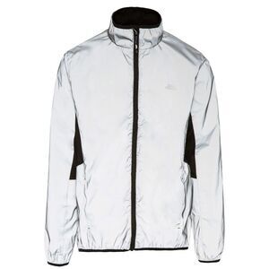 Trespass Mens Zig Reflective Active Jacket / Silver Reflective